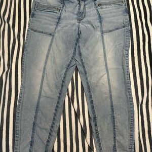 Maurices Light Blue Ankle Jeans